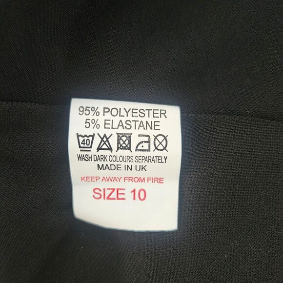 CLUB L LONDON Black One Shoulder Fishtail Maxi Dress US 6 UK 10 Ruched Stretchy - Picture 8 of 8